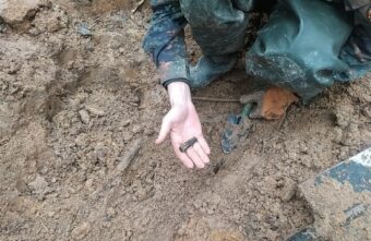 В Тверской области в окопе нашли останки двух неизвестных солдат