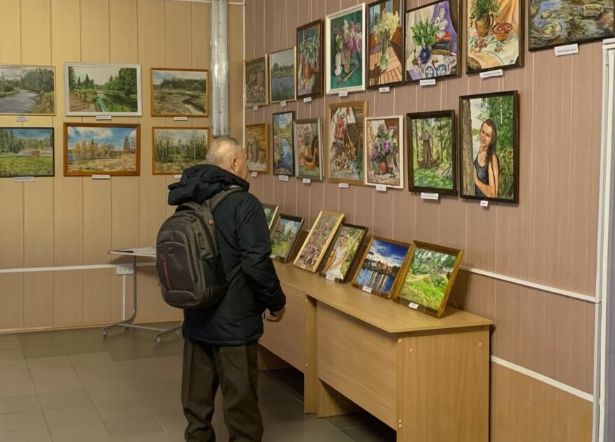 В Тверской области открылась выставка местного художника В Тверской области открылась выставка местного художника