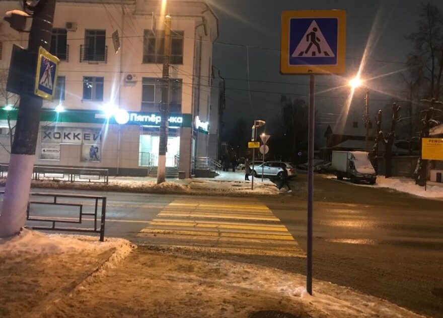 Водитель иномарки сбил пешехода на зебре в Твери Водитель иномарки сбил пешехода на зебре в Твери