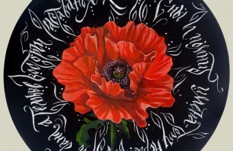 Каллиграф из Твери принимает участие в фестивале «Ё-фест»