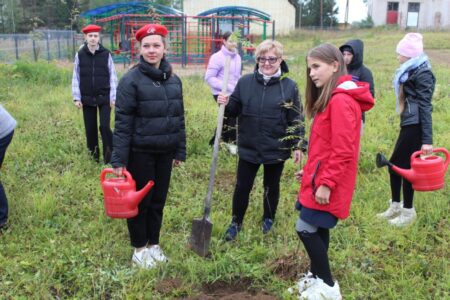 Больше 127 тысяч саженцев деревьев и кустарников высадили в Тверской области Больше 127 тысяч саженцев деревьев и кустарников высадили в Тверской области