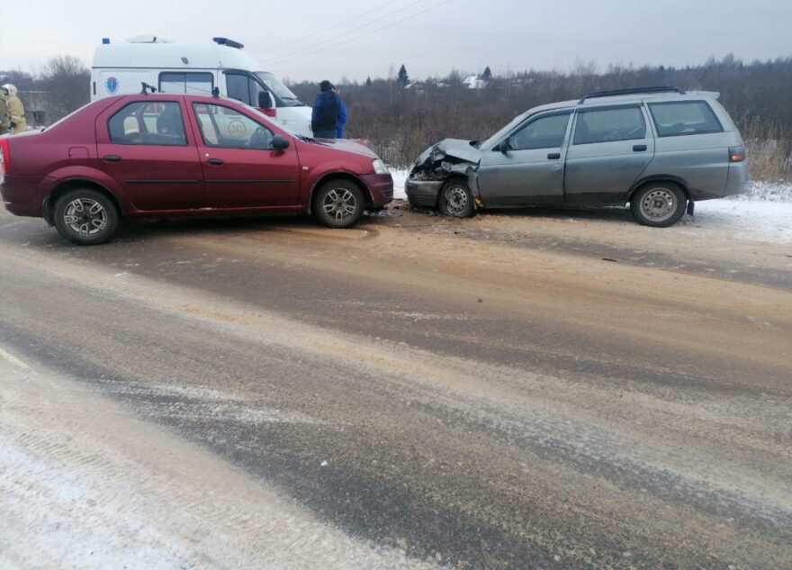 При ДТП в Тверской области пострадали два человека