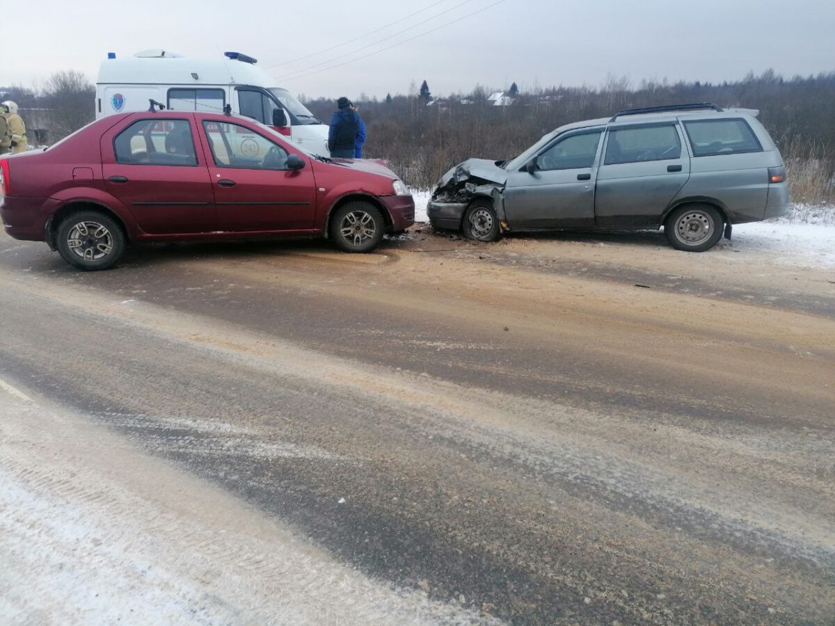 При ДТП в Тверской области пострадали два человека