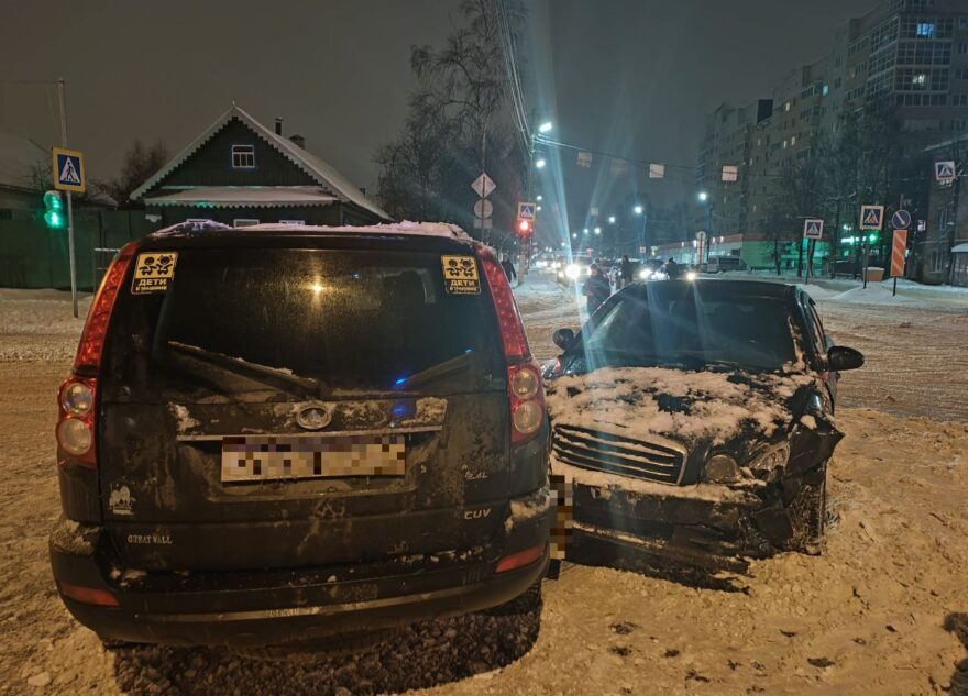Беременная женщина пострадала в ДТП в Твери