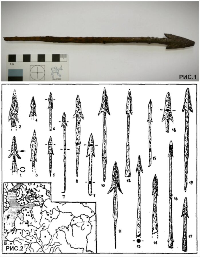 На месте строительства трассы М-11 под Тверью нашли древнее оружие