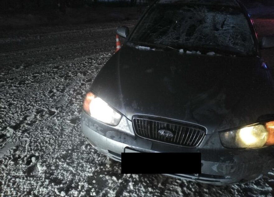 Пешеход попал под колёса "Хёндая" в Тверской области