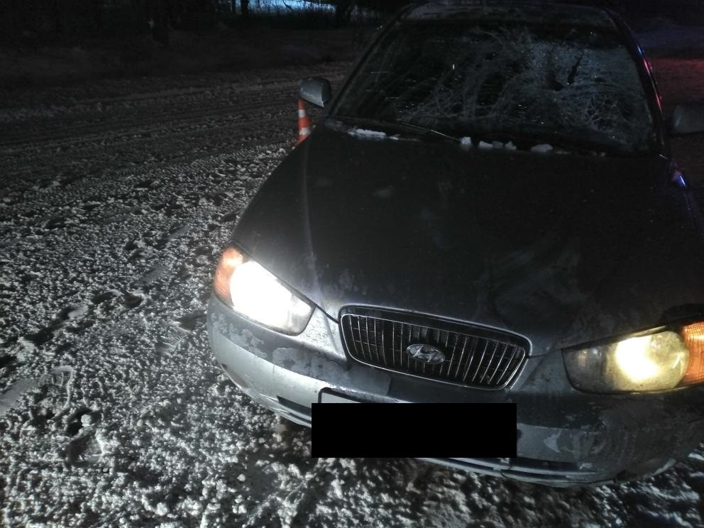 Пешеход попал под колёса "Хёндая" в Тверской области