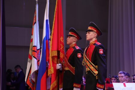 Тверскому суворовскому военному училищу исполнилось 79 лет