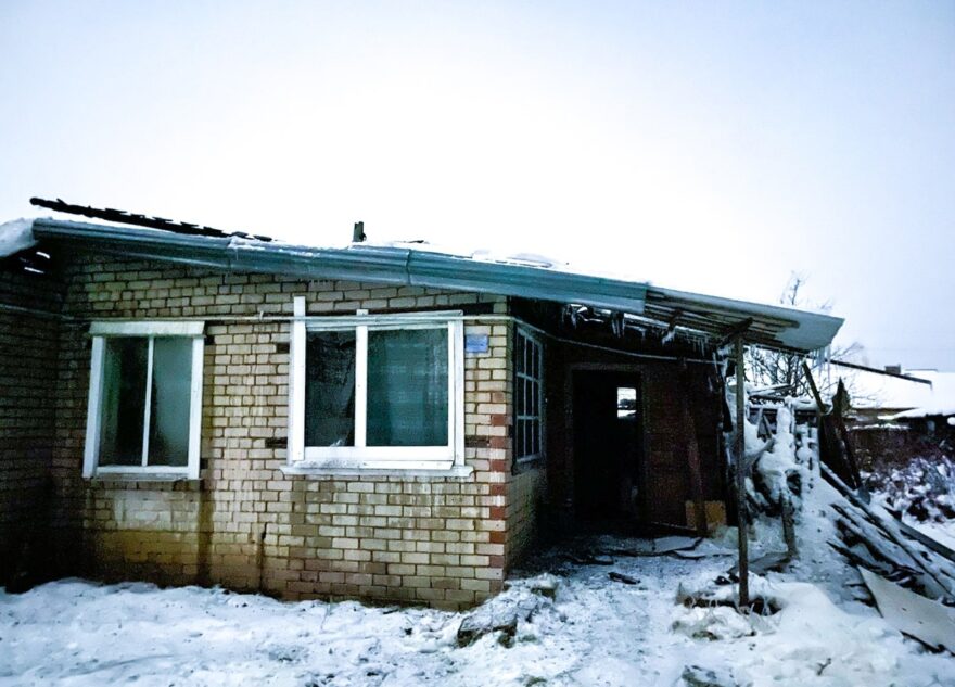 Тело мужчины нашли в сгоревшем доме под Тверью