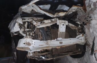 "Логан" вылетел в кювет и опрокинулся в Тверской области