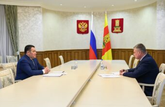 Игорь Руденя обсудил с главой Кимрского округа Андреем Лукьяновым газификацию территории Игорь Руденя обсудил с главой Кимрского округа Андреем Лукьяновым газификацию территории