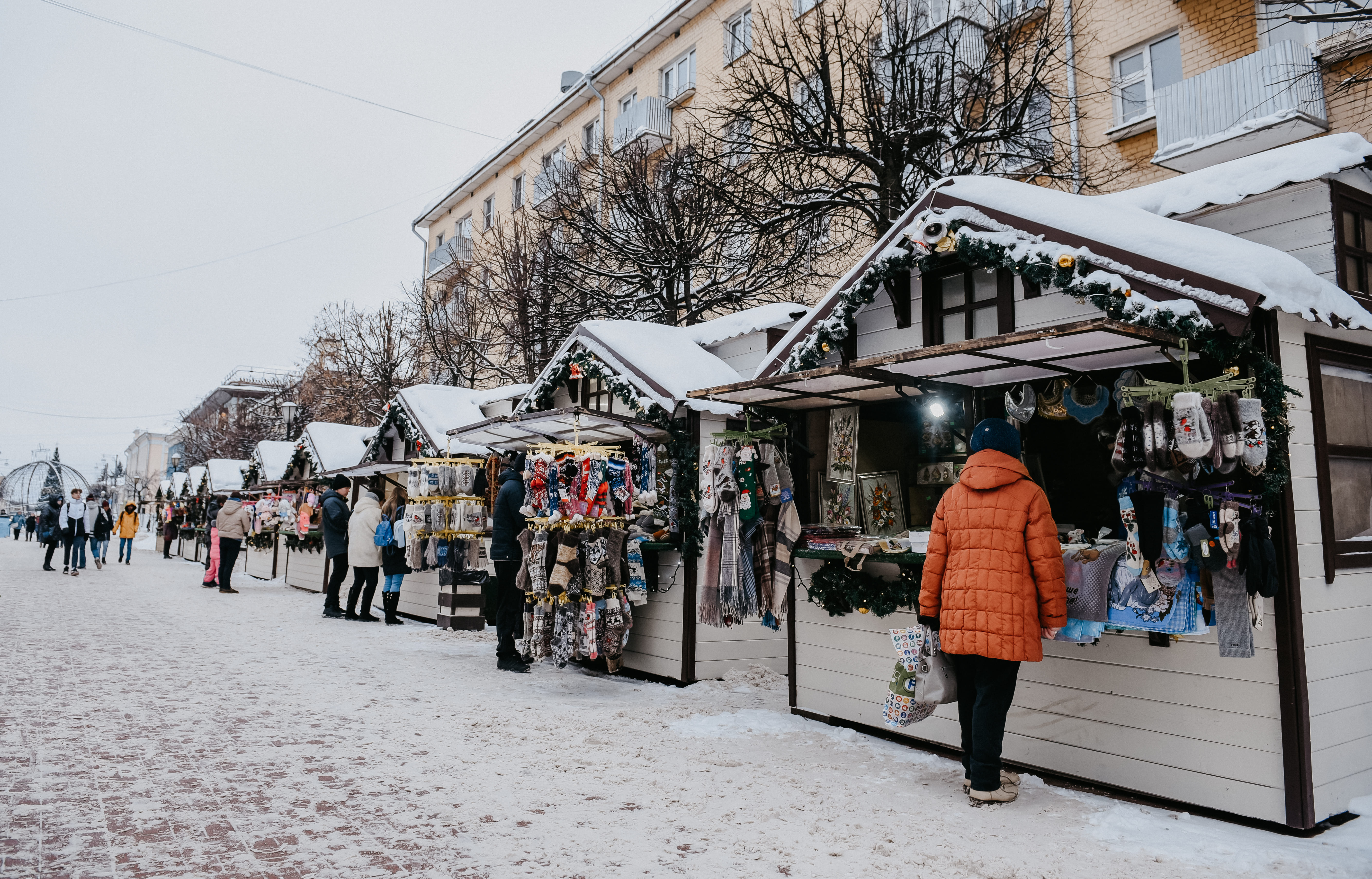 В Твери заработала Рождественская ярмарка
