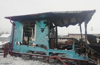 На пожаре в Тверской области погибла пенсионерка На пожаре в Тверской области погибла пенсионерка