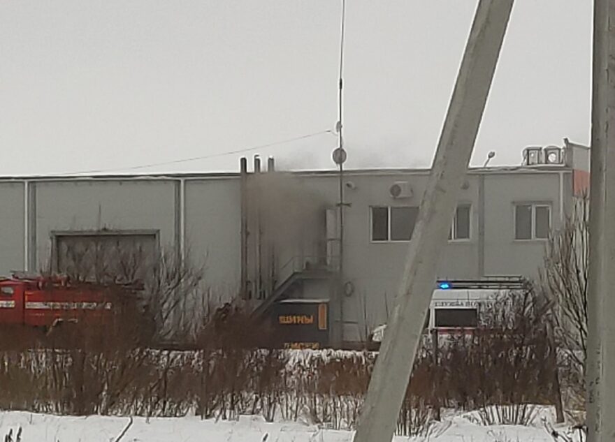 Пожар в тверском шинном центре был ликвидирован