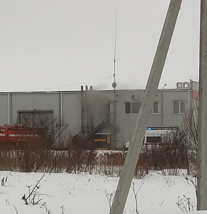 Пожар в тверском шинном центре был ликвидирован