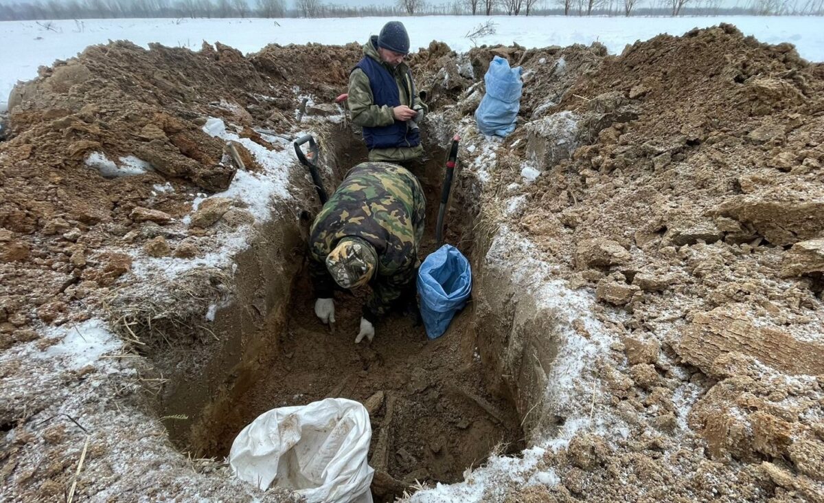 Поисковики установили имя погибшего в Тверской области красноармейца