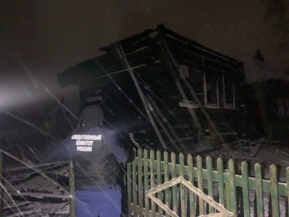 В Тверской области на пожаре погиб мужчина