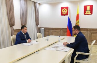 Губернатор Игорь Руденя провёл встречу с главой Ржевского муниципального округа Романом Крыловым Губернатор Игорь Руденя провёл встречу с главой Ржевского муниципального округа Романом Крыловым