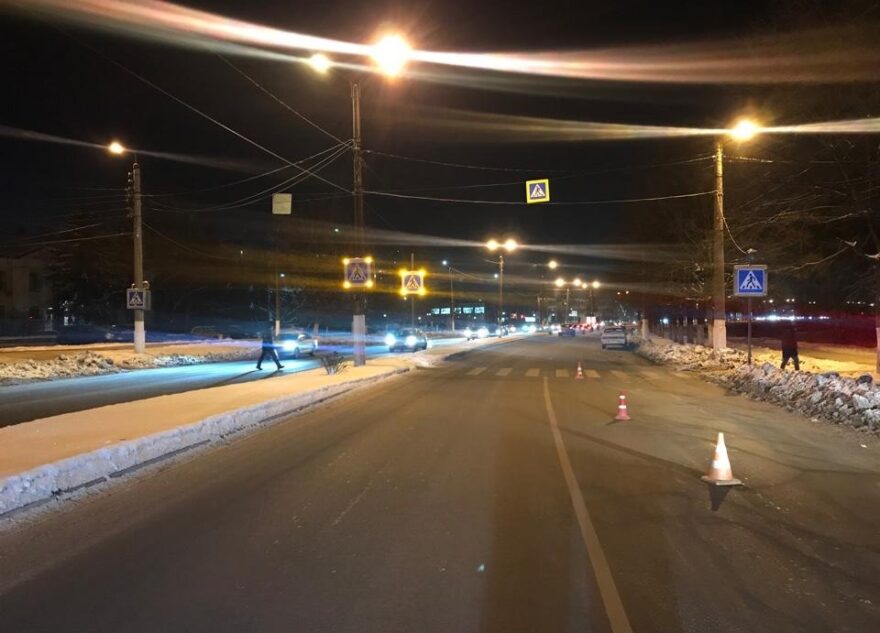 Водитель ВАЗа наехал на пешехода на зебре в Твери