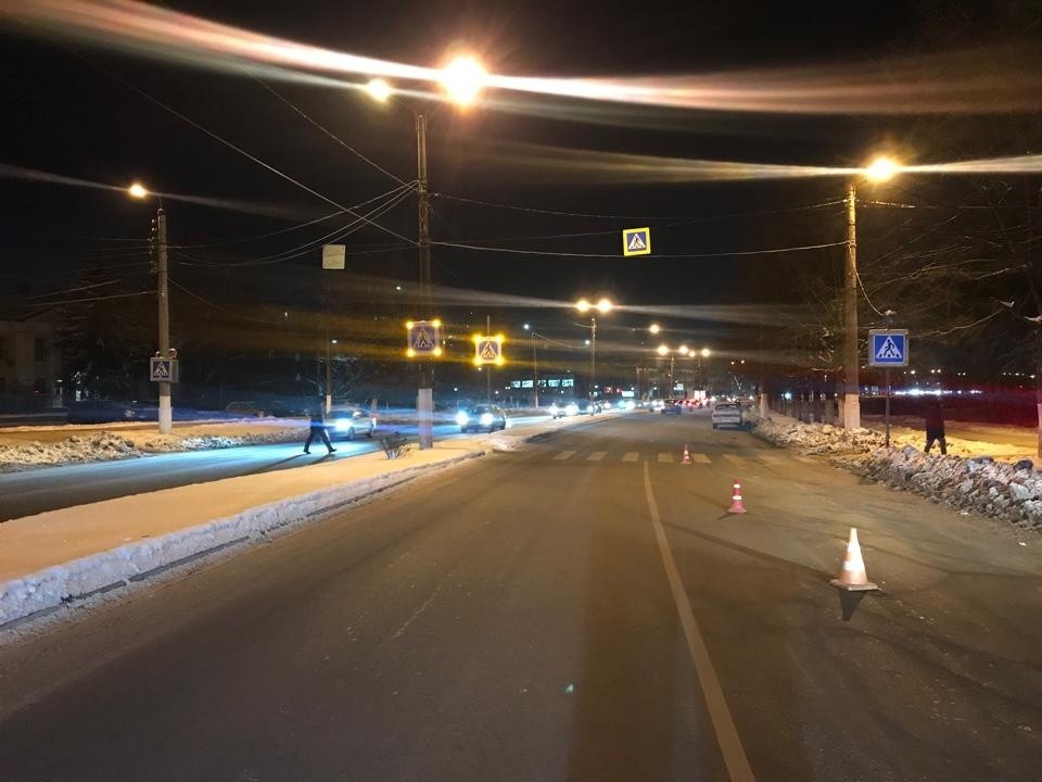 Водитель ВАЗа наехал на пешехода на зебре в Твери