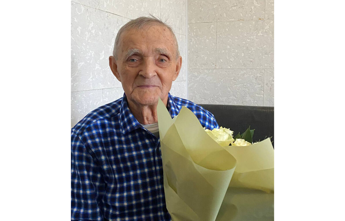 101 год исполнился участнику Великой Отечественной войны Фёдору Крылову