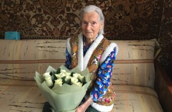 Труженице тыла Екатерине Деминой исполнилось 103 года Труженице тыла Екатерине Деминой исполнилось 103 года