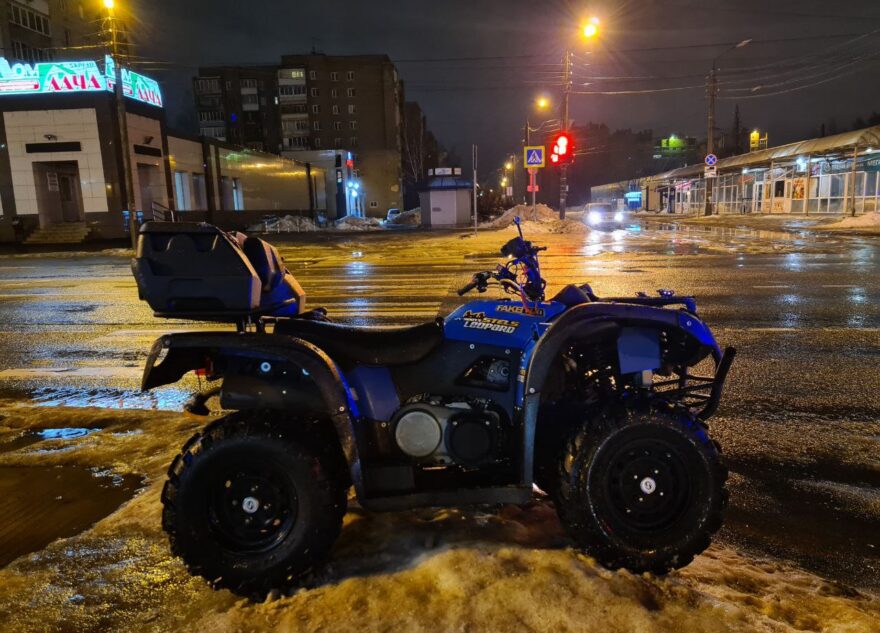 В Заволжском районе Твери перевернулся квадроцикл