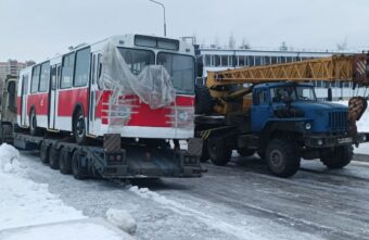 В Твери появился памятник троллейбусу В Твери появился памятник троллейбусу