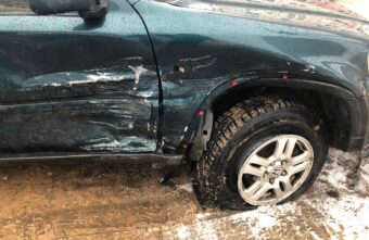 Honda и Hyundai столкнулись в Тверской области, есть пострадавшая