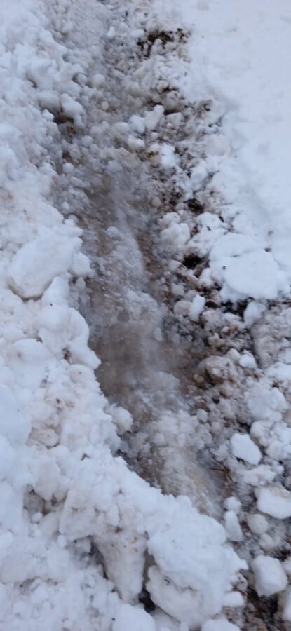 В деревнях Тверской области дети второй день не могут попасть в школу из-за снега