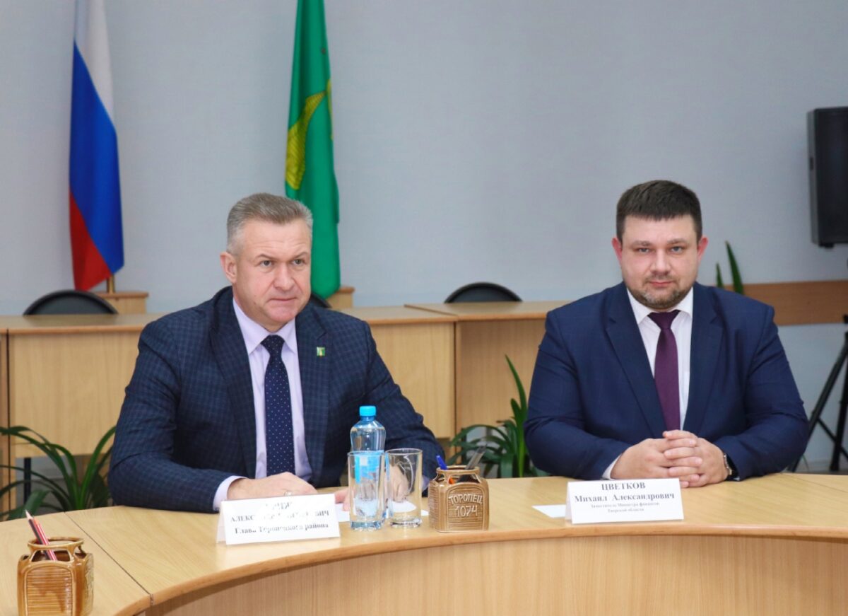Замминистра финансов Тверской области провел день в Торопецком районе