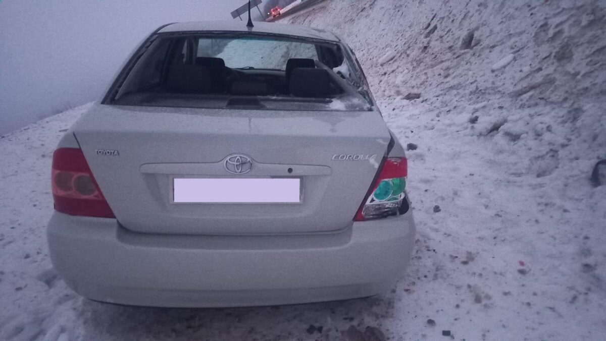 В Тверской области пострадали две пассажирки вылетевшей в кювет "Тойоты"