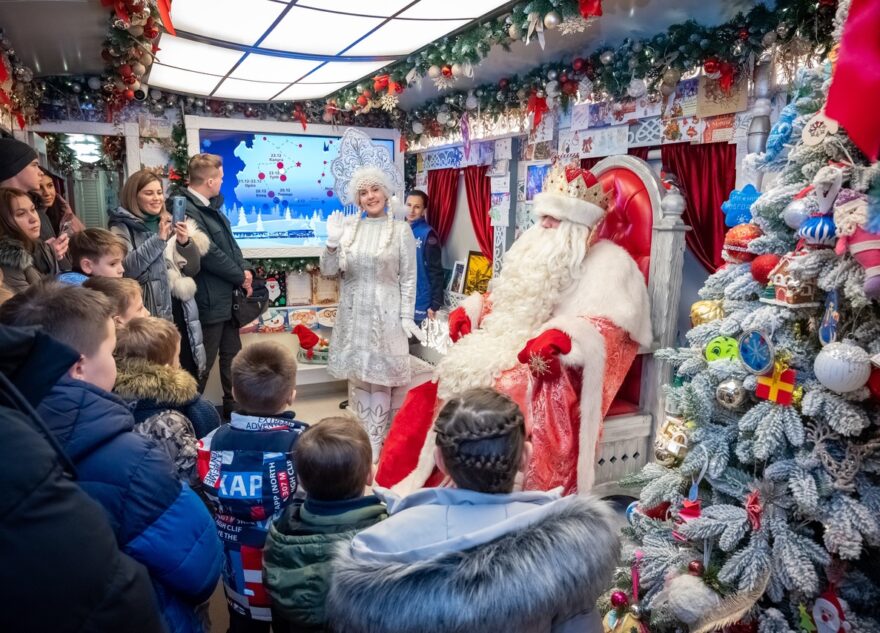 В Тверь приезжает поезд Деда Мороза