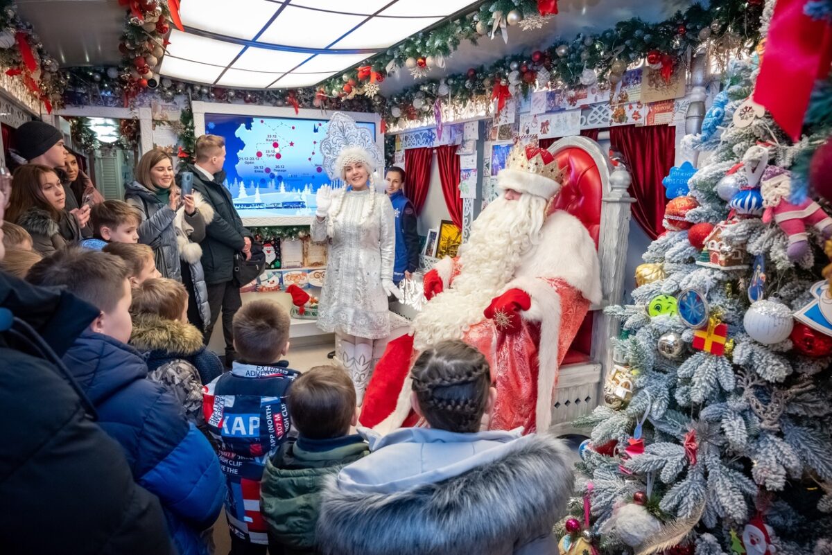 В Тверь приезжает поезд Деда Мороза