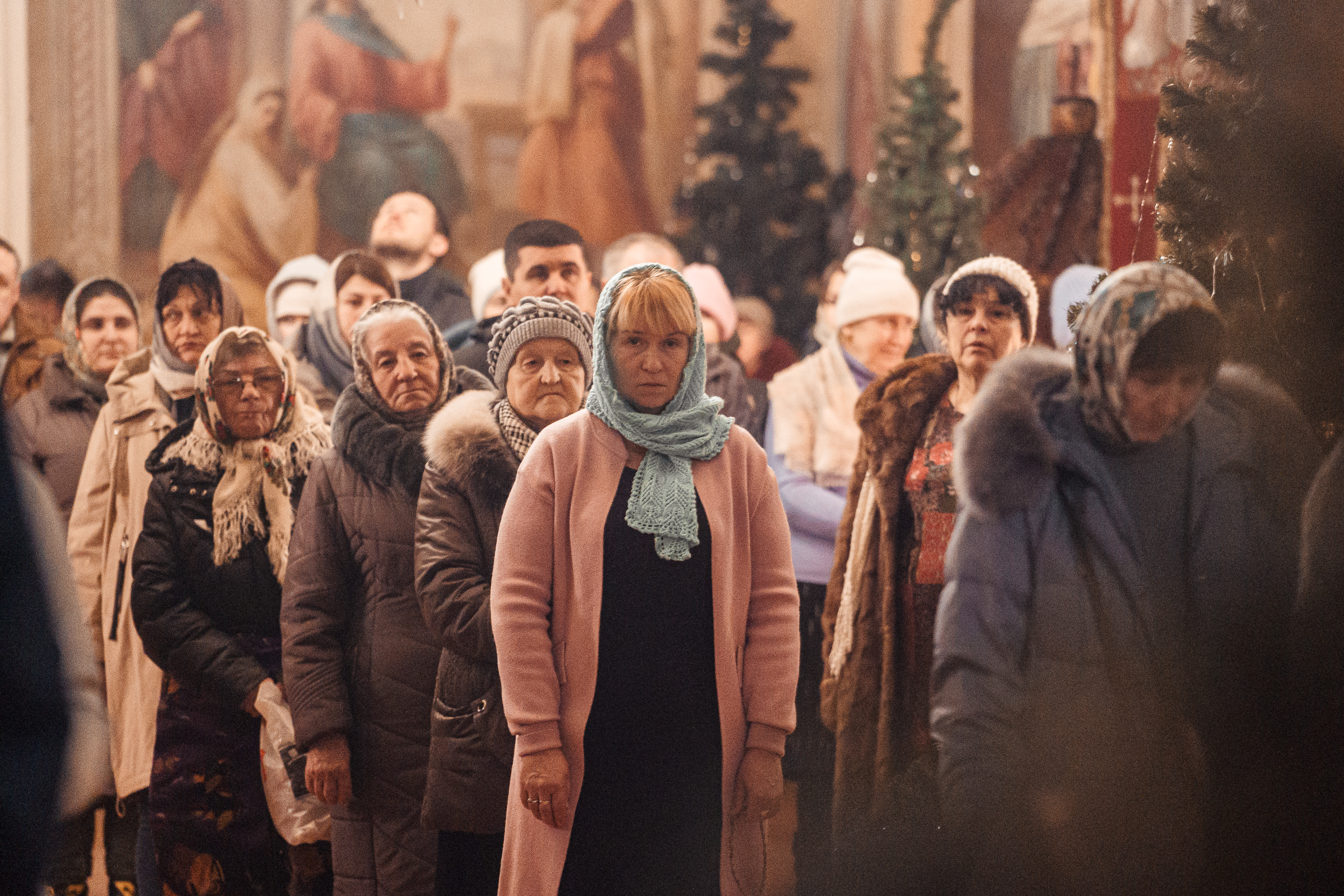 Игорь Руденя встретил Рождество Христово вместе с прихожанами храма в Конаковском районе