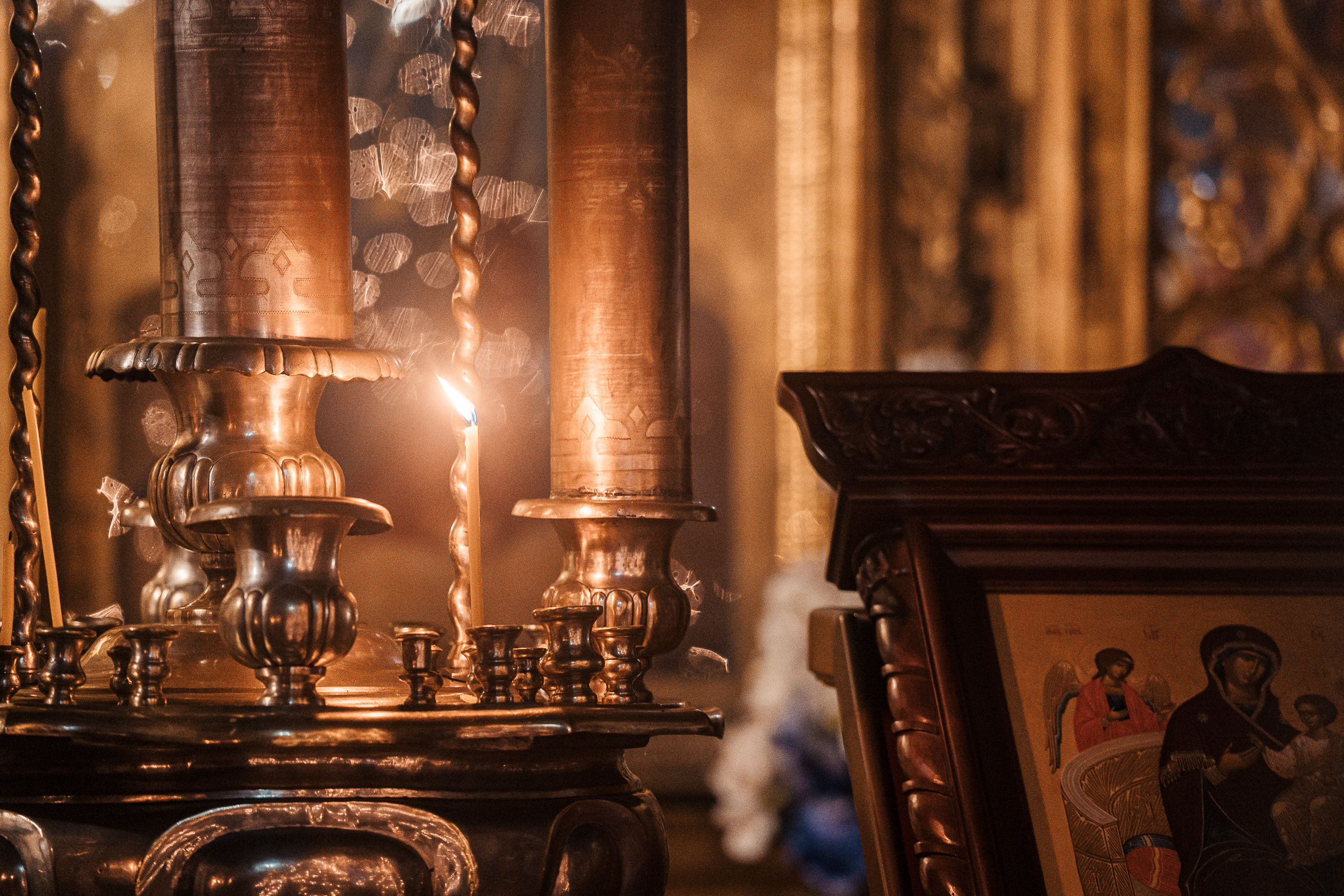 Игорь Руденя встретил Рождество Христово вместе с прихожанами храма в Конаковском районе