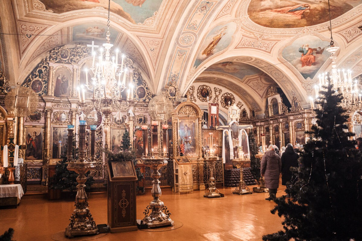 Игорь Руденя встретил Рождество Христово вместе с прихожанами храма в Конаковском районе