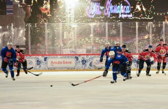 Дети и спасатели из Тверской области сыграли вничью с командой Службы коменданта Московского Кремля