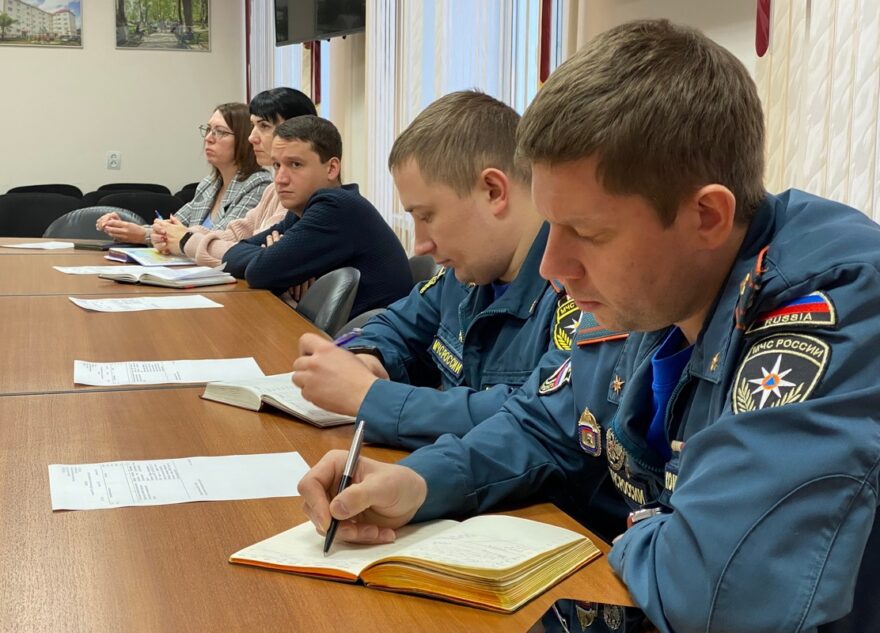 В Лихославльском округе обсудили безопасность крещенских купаний