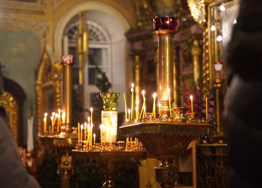 Игорь Руденя встретил Рождество Христово вместе с прихожанами храма в Конаковском районе