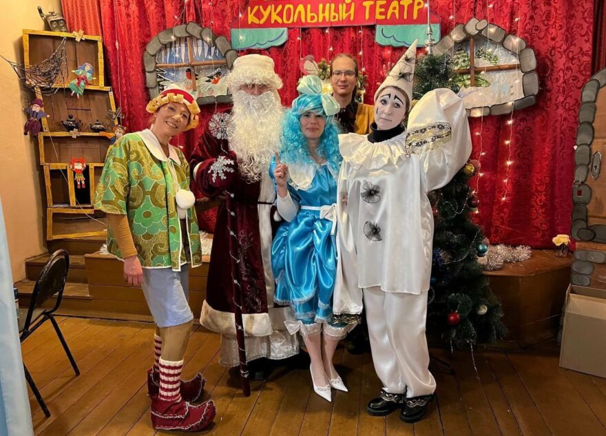 Рождественский праздник провели на Академической даче в Тверской области