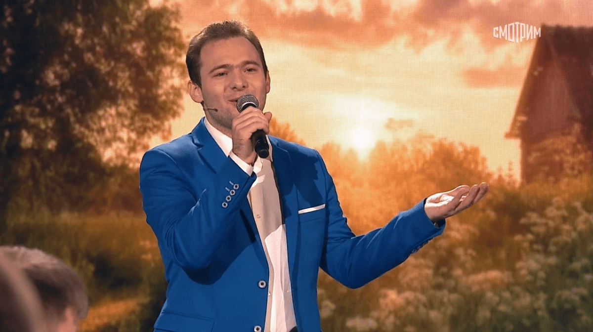 Молодой певец из Тверской области выступил в эфире «России-1»