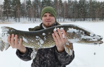 Рыбак из Тверской области поймал огромную щуку