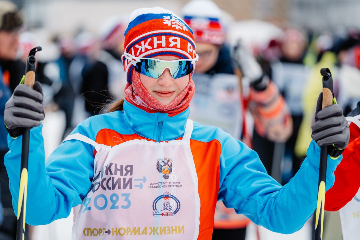 В Тверской области в «Лыжне России» приняли участие 10 тысяч человек 