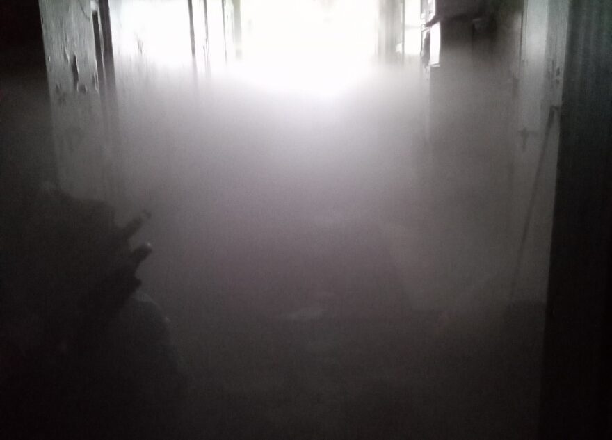 Старинный дом в Твери и его жители тонут в кипятке