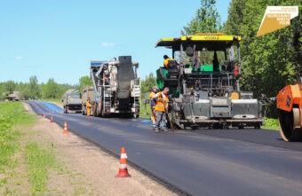 В Тверской области продолжается реконструкция дорог, входящих в состав транспортной хорды