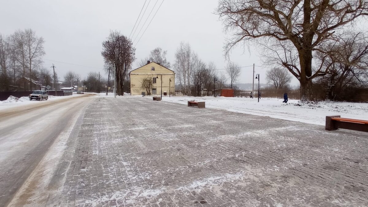 В Торопце продолжается благоустройство территорий
