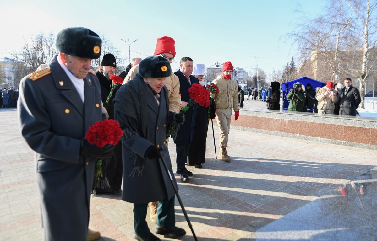 В Твери прошли торжественные мероприятия в честь Дня защитника Отечества
