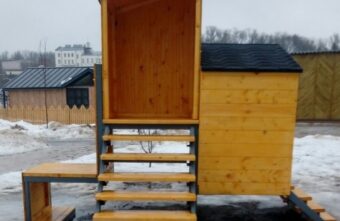 В одном из городов Тверской области установили "скворечники" для чтецов В одном из городов Тверской области установили "скворечники" для чтецов