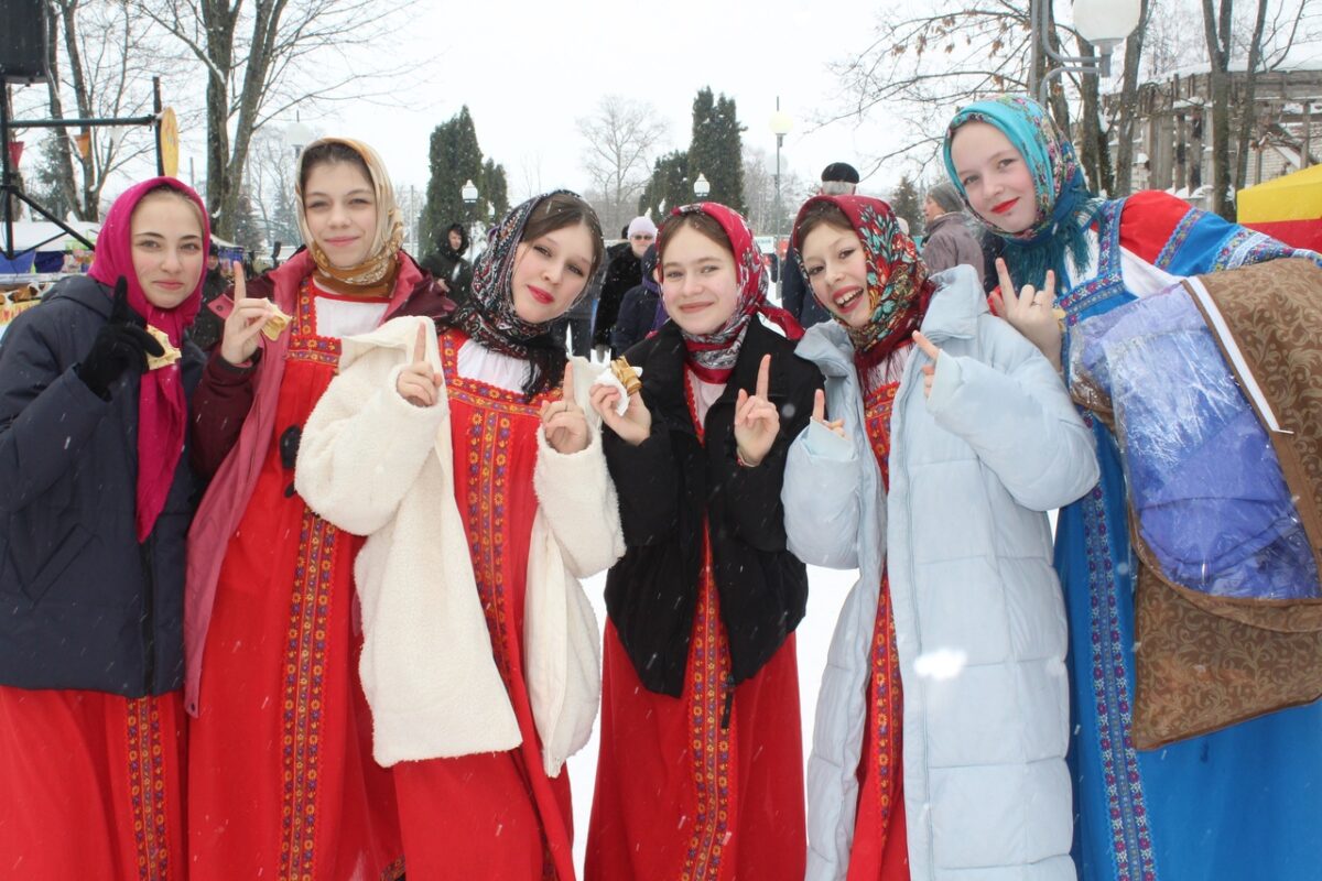 В Лихославльском округе отпраздновали Масленицу